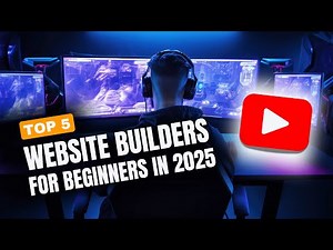 Top 5 Best Website Builders for Beginners in 2025 (Easy & Affordable!)