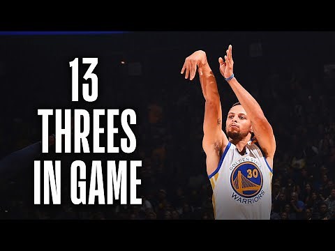When Steph Curry Broke The 3-Point Record in a Game 👀 | NBA Throwback