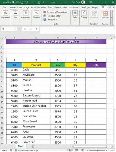 Excel Formula and Tricks على TikTok