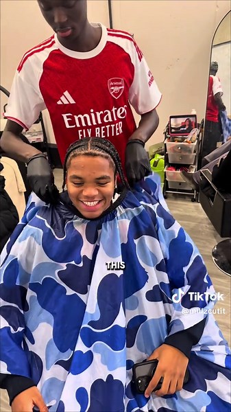 Barbering Skills Featuring Liverpool FC Star Rio Ngumoha