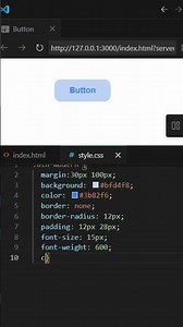 How to create Button html css #html #css #websitebutton #coding #webdesign #htmlbutton