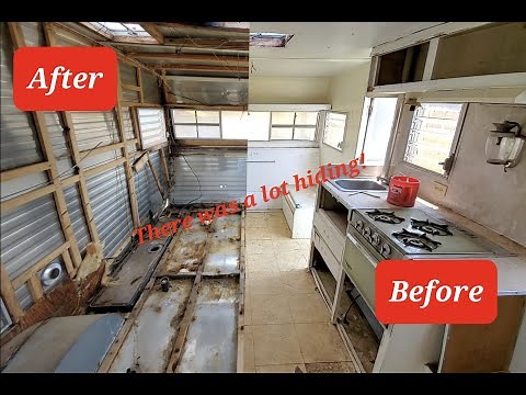 Vintage Camper Remodel Part 1: Time-lapse Shasta Tear Down