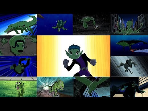 Beast Boy - All Powers and Abilities from DC Animation