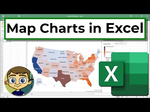 Create a Map Chart in Excel