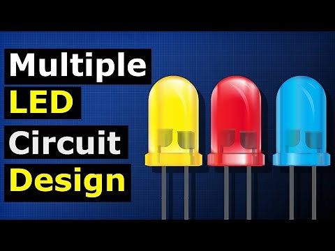 Multi-LED circuit design - LED Parallel Circuits