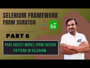 Part 6: Page Object Model in Selenium Framework | LoginPage and HomePage class creation
