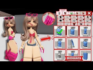 💎 Brookhaven NEW 3D Codes + FREE Y2K Outfit & Tiny Waist Code!