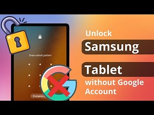 How to Unlock Tablet without Google Account | Reset Tablet & Bypass FRP