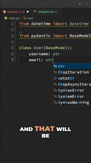 Create Your First Pydantic Model in Python