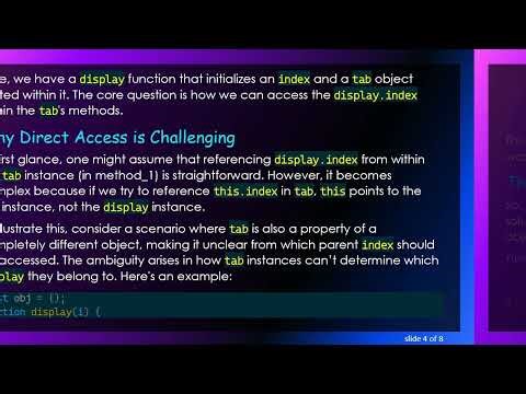 Understanding JavaScript Object Inheritance: Accessing Parent Properties from Nested Objects