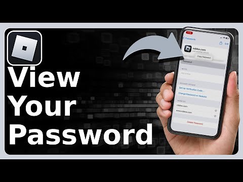 How To See Your Password In Roblox
