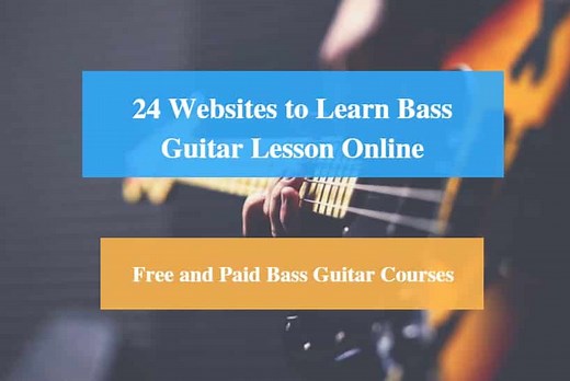 24 Websites to Learn Bass Guitar Lesson Online (Free and Paid Bass Guitar Courses) - CMUSE