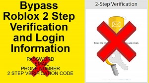 How to Bypass Roblox 2 Step Verification and Login Information