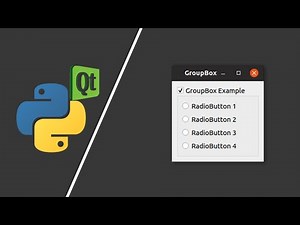 PyQt5 Tutorial 14 - Radio Buttons and Checkbox