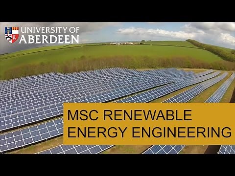 Renewable Energy Engineering | Postgraduate Taught Subjects | The University of Aberdeen
