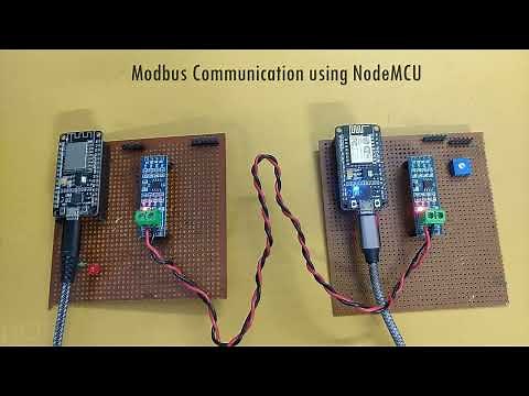 Modbus using ESP8266 NodeMCU