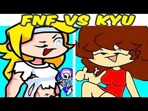FNF VS Kyu! FULL WEEK Rhythm + Animation (FNF MOD/MANIA/Update) (Friday Night Funkin)