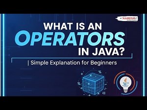 What is an Operator in Java? | Simple & Clear Explanation for Beginners in Telugu
