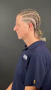 Blonde Cornrows for men! WhatsApp +49 7131 576860 | www.magicstyle.de #besthairbraidinggermany