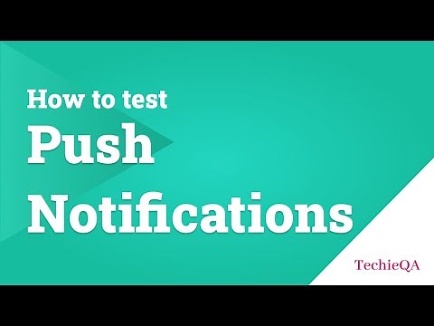 How to test push notification in android application | Push notification test with Firebase cloud
