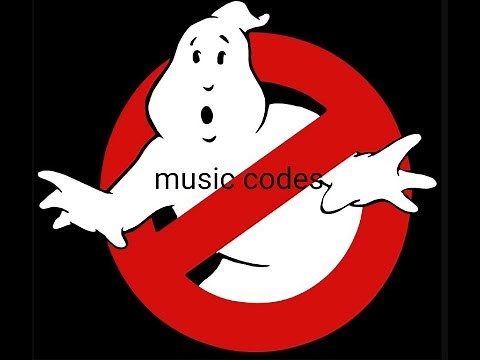 roblox:ghostbusters music codes for those fans