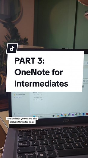 PART 3: OneNote for Intermediates Here are 3 tips for creating an effective project planner! It does not have to be complicated, but creating a system from the start will help you SO much in the long run. Less to file through afterwards! In this video I break down: ✔️ Project sections ✔️ Using tables for planning ✔️ Project tracking options Don't forget to hit save to replicate your own notebook! #workproductivity #projectplanner #onenote #onenotetips #microsoft365