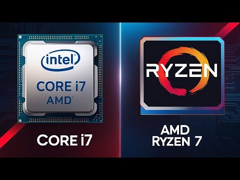 Intel Core i7 vs AMD Ryzen 7 | Which CPU Is Better? | AMD Ryzen 7 vs Intel Core i7 Comparison