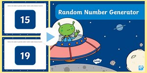 Random Number Generator 0-20 PowerPoint
