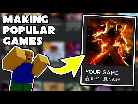 HOW TO MAKE YOUR GAME POPULAR ON ROBLOX
