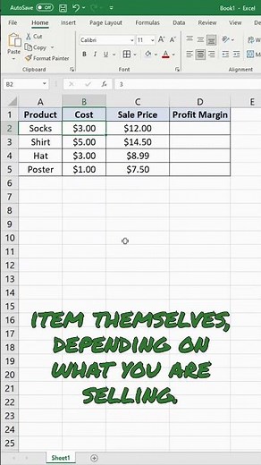 How to Calculate Profit Margin in Excel