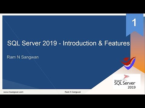 SQL Server 2019 Introduction and Features |SQL Server 2019 Learning Series