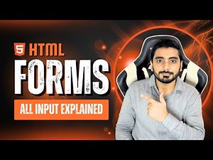 Complete HTML Form Tutorial for Beginners: All inputs explained in One Video