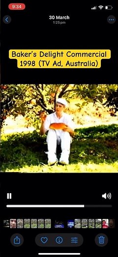 Baker’s Delight Commercial 1998 (TV Ad, Australia)