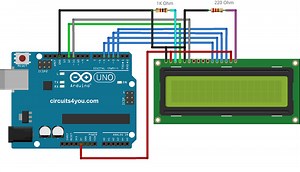 Tutorial on how to connect a lcd screen to arduino uno