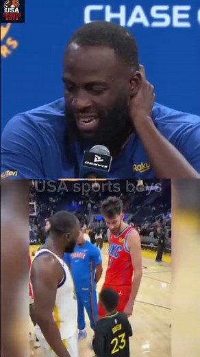 DRAYMOND’S SON ASKED TO MEET CHET — Postgame Moment WENT VIRAL After Thunder–Warriors!”