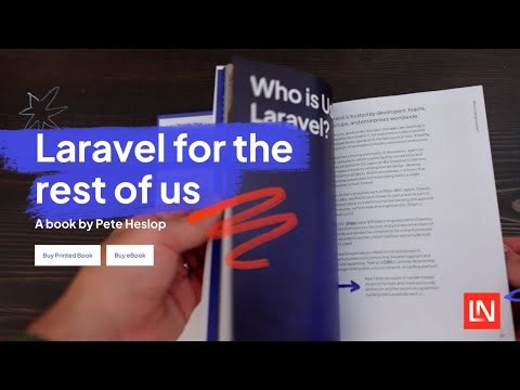 New Book: Laravel for the Rest of Us
