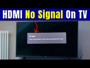 HDMI No Signal On TV? Fix This Problem in Minutes