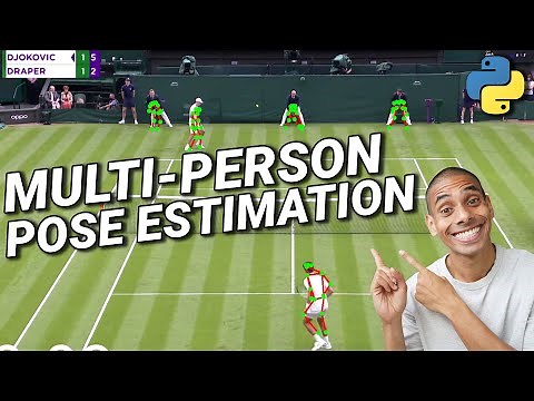 Tensorflow Multi-Person Pose Estimation with Python // Machine Learning Tutorial