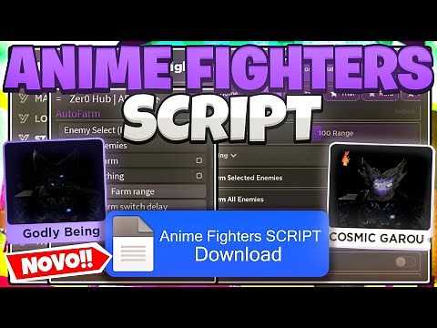 Anime Fighters Simulator 🔥 Script / Hack | AUTO FARM + TRIAL + DUNGEON + GATE | LINK DIRETO