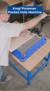 7.5K views · 61 reactions | The Foreman Pocket-Hole Machine is packed with features that will have you building with twice the speed and half the effort of a standard pocket-hole jig!⚡ If you've been considering one, order today while it's still on sale! Save $50 through 4/30/2025 at select Kreg retailers and kregtool.com. | Kreg Tool | Facebook