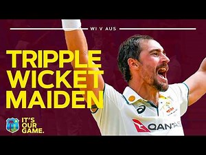 Starc Smashes Records In 100th Test | West Indies v Australia 3rd Test