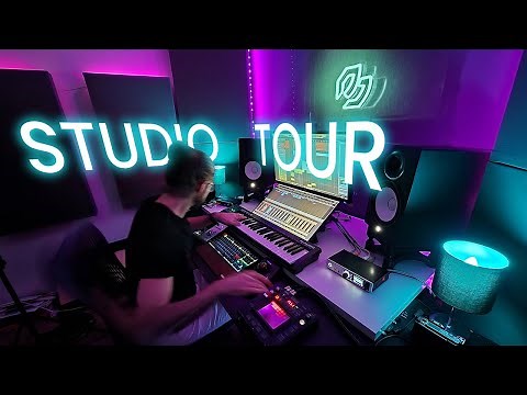 ULTIMATE Home Studio Setup - The Tour | Inspiring & Visually Stunning Music Production Space