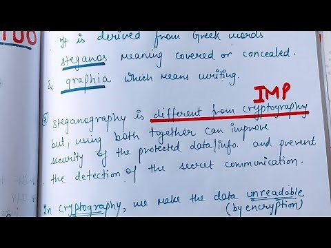 Steganography in Hindi| What is Steganography in Information Security