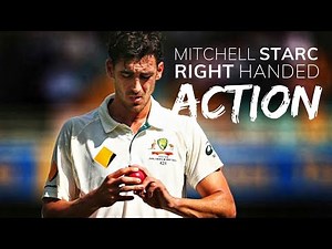 Mitchell Starc Right-Handed Bowling Action