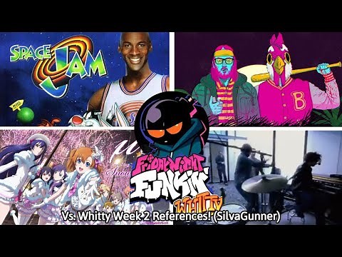 ALL REFERENCES in Vs. Whitty: Definitive Edition Week 2! | SilvaGunner Friday Night Funkin' FNF Mod!
