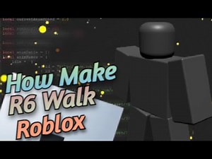 HOW MAKE R6 WALK ANIMATION//ROBLOX STUDIO//HOW MAKE WALK ANIM//