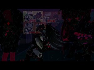 FNF react to Evil Pico vs Ruvyzvat FULL WEEK