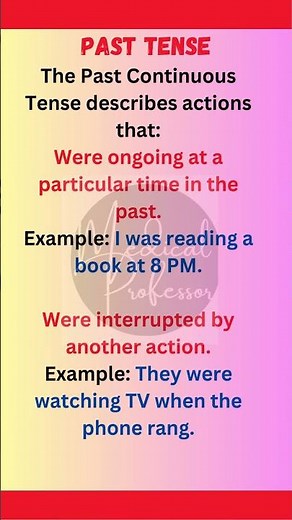 "Past Continuous Tense Explained: Usage, Examples, and Tips"