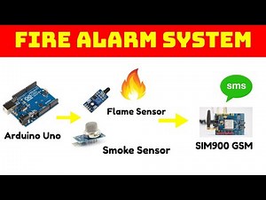 Fire Alarm System using Arduino Uno | Smoke & Flame Sensor
