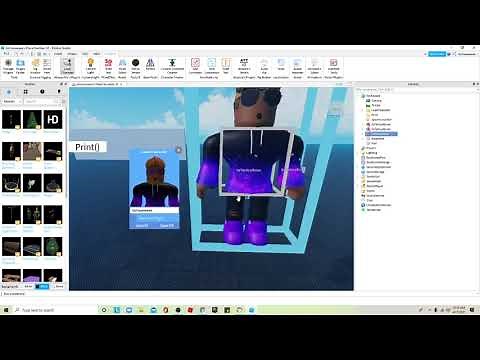 How to make Load Character Plugin On Roblox Studio
